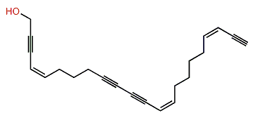 (Z,Z,Z)-4,13,19-Docosatriene-2,9,11,21-tetrayn-1-ol